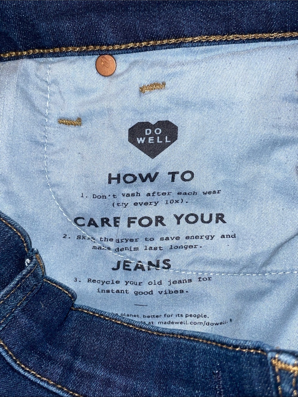 NWOT Madewell Dark Wash/Dark indigo 10” High-Rise Skinny Jeans. 27P - Picture 4 of 9